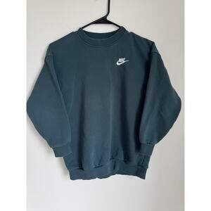 Nike Sweatshirt Youth Kids Crew Neck Pullover Sportswear Club Fleece